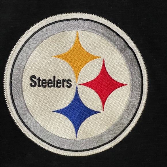 NFL Team Apparel Pittsburgh Steelers Pullover Hoodie Sweater Youth Medium 10/12 - Picture 3 of 6